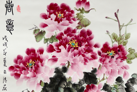 花鳥(niǎo)畫(huà)——盧清花